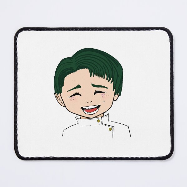Item preview, Smiling Yuta Okkotsu Midtone Minimal Art designed and sold by Maxellent.