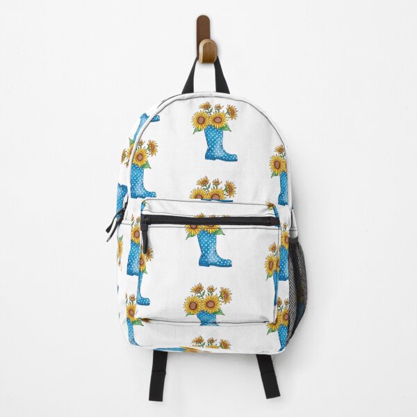 Item preview, Rain boots and sunflowers designed and sold by uunaa.