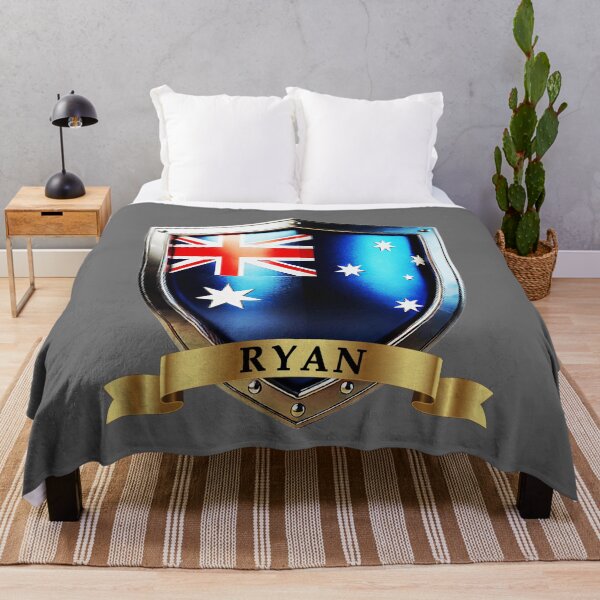 Item preview, Ryan Australia National Pride Shield designed and sold by Highlandkings.