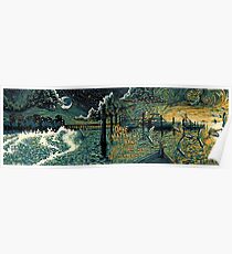 DMB2018, 28. Juli 2018 - Koralle-Himmel-Amphitheater West Palm Beach, FL Poster