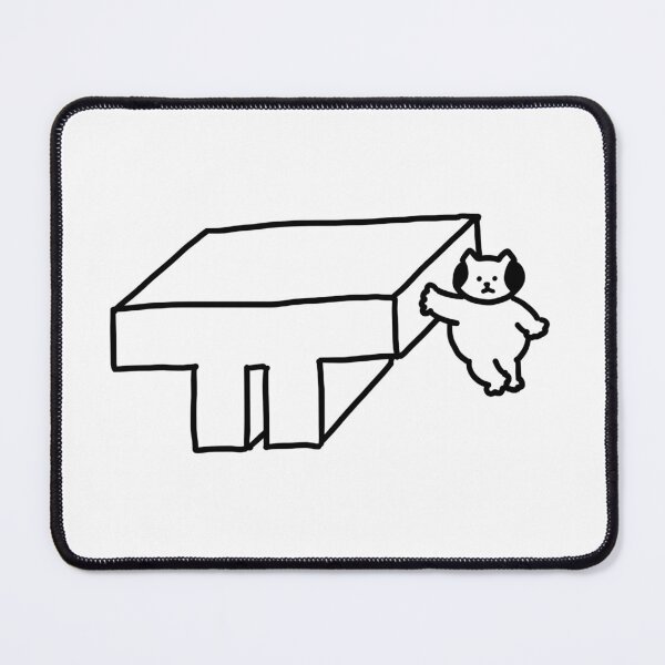 Item preview, a Cat next to ㅠ designed and sold by superbaechoo.