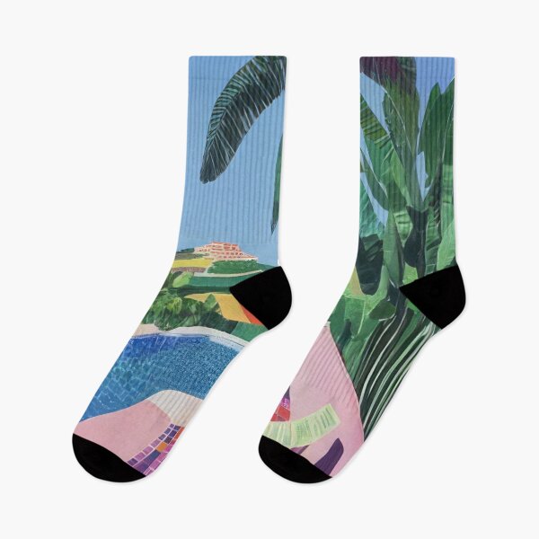 Artikelvorschau, David Hockney – David Hockney – David Hockney (189) – Lebendiger kalifornischer Pool – Pop-Art-Druck, inspiriert von David Hockney entworfen und verkauft von KirstenShShop.