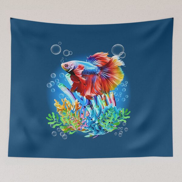 Item preview, Neon Fish Swim designed and sold by Tripp Art Studio.