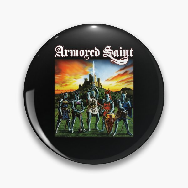 Item preview, Armored Saint March of the Saint Heavy Metal designed and sold by clarabersetart.