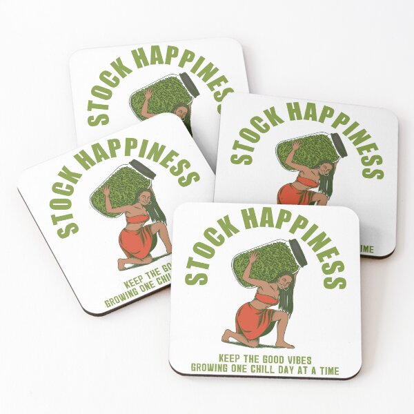 Item preview, Stock Happiness Funny Good Vibes designed and sold by Othala888.