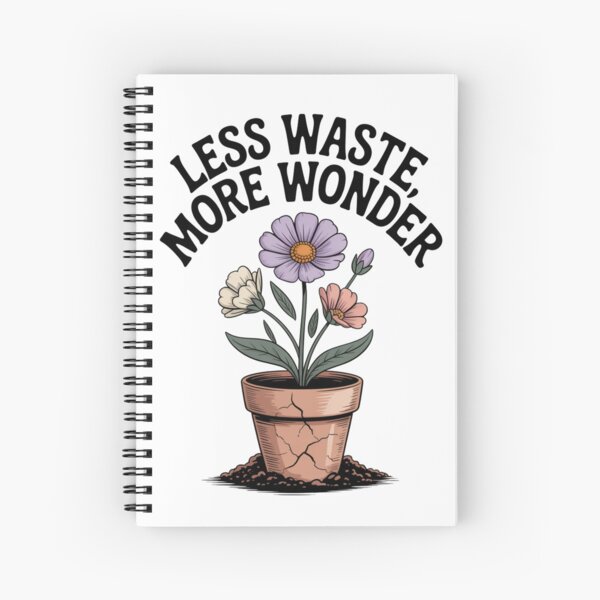 Item preview,  Less Waste More Wonder —Wildflower Pot Zero Waste Graphic Tee designed and sold by proearth2022.