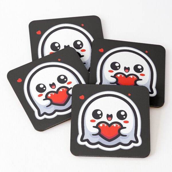 Item preview, Cute little ghost, adoraple spooky sticker  designed and sold by AlanyaArtX.