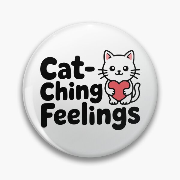 Item preview, Cat-ching Feelings! designed and sold by PMCreative.