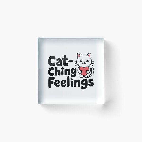 Item preview, Cat-ching Feelings! designed and sold by PMCreative.