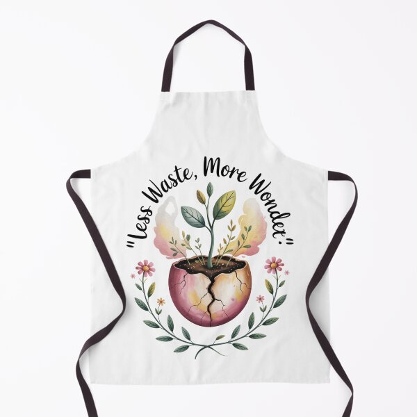 Item preview, Less Waste More Wonder — Cracked Egg SeedlingGraphic Tee designed and sold by proearth2022.