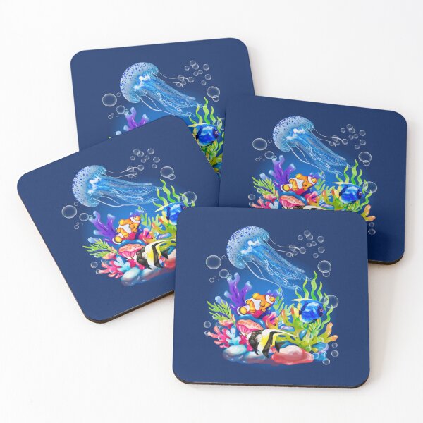 Item preview, Glowing Jellyfish designed and sold by Tripp Art Studio.