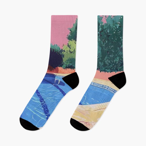 Item preview, David Hockney - David Hockney - David Hockney (197) - Vibrant California Pool – Pop Art Print Inspired by David Hockney designed and sold by KirstenShShop.
