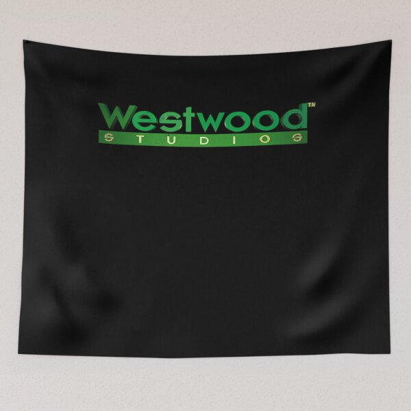 Item preview, Westwood Studios Video Game Company Logo With Weathered Effect designed and sold by SKA-Designs.