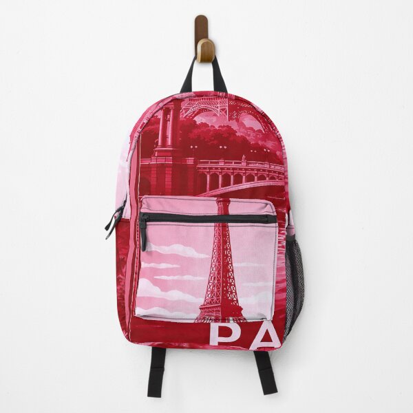 Item preview, Vintage poster Paris City of Lights designed and sold by eonvisuals.