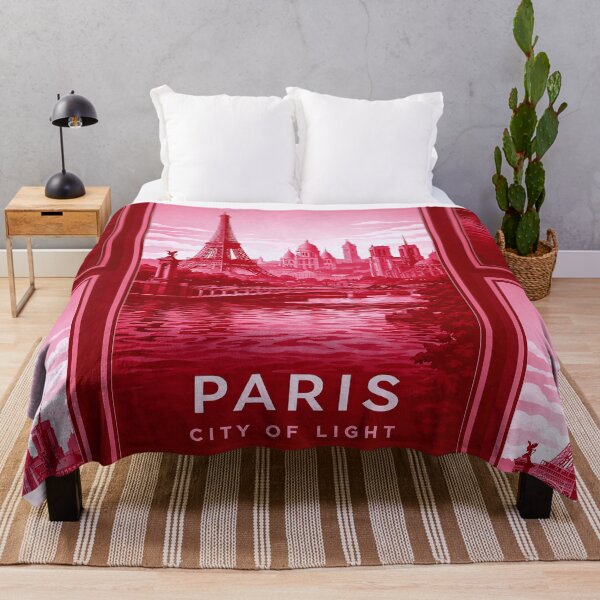 Artikelvorschau, Vintage-Poster Paris, Stadt der Lichter entworfen und verkauft von eonvisuals.