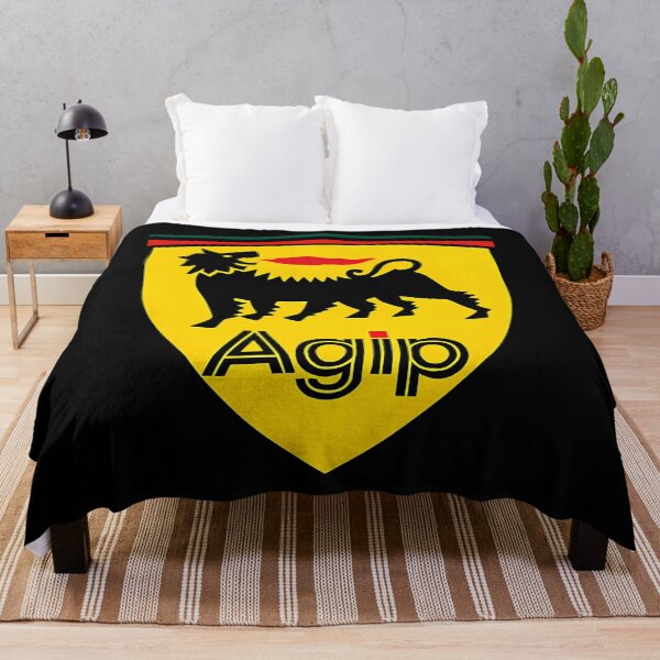 Item preview, Agip Oil Logo With Six-Legged Dog Shield designed and sold by SKA-Designs.