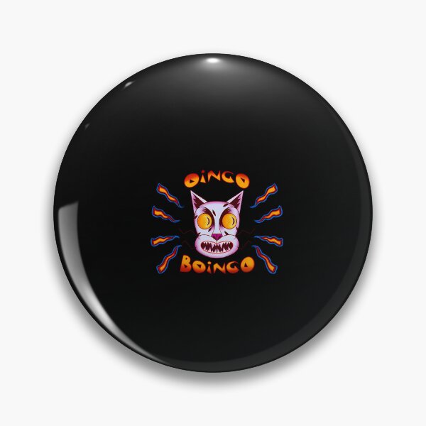 Item preview, Oingo Boingo Crazy Cat Face Surreal New Wave Art Pop designed and sold by KhayalSaezo.