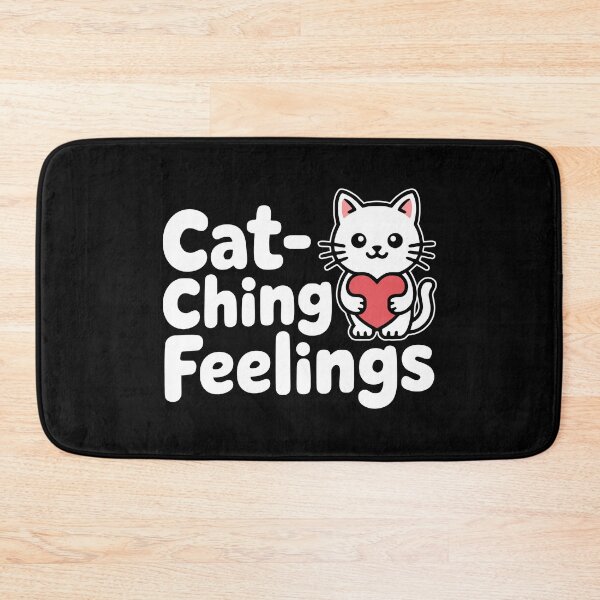 Item preview, Cat-ching Feelings! Cute Cat Design designed and sold by PMCreative.