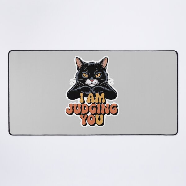 Item preview, Funny Black Cat I Am Judging You Sticker | Grumpy Cat Gift designed and sold by RICHYON.
