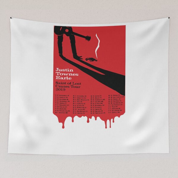 Item preview, Justin Townes Earle - Saint of Lost Causes Tour designed and sold by rockfanatic.