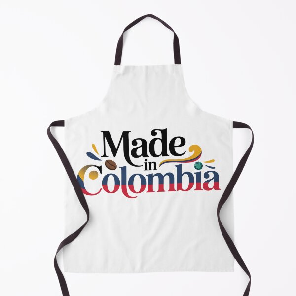 Item preview, Made in Colombia – Colombian Pride Typography (Coffee & Emerald) designed and sold by FusiTink.