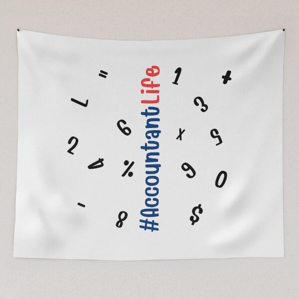 Item preview, Accountant Life designed and sold by Logic to Canvas.