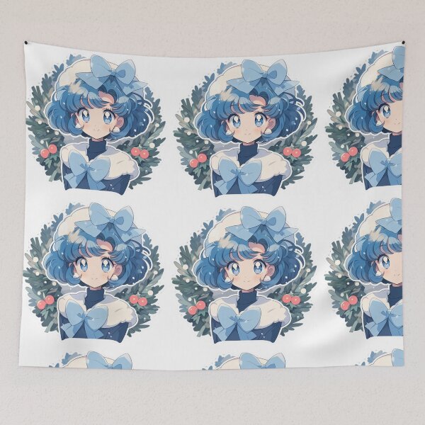 Item preview, Christmas Sailor Mercury Sticker designed and sold by Solace Sparkles.