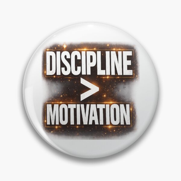 Item preview, Discipline Over Motivation Bold Streetwear Design designed and sold by DAXIFY.