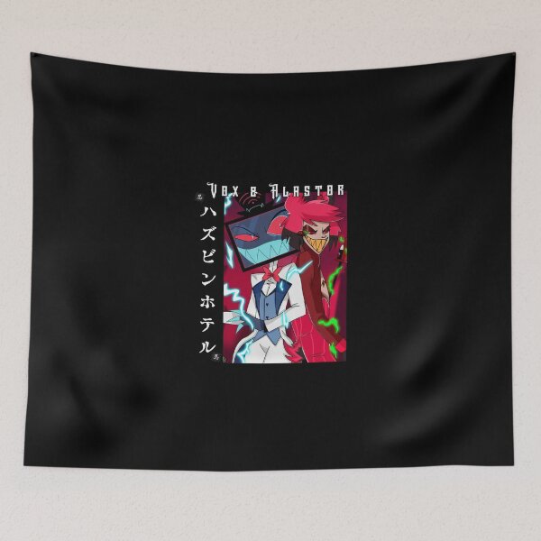 Item preview, Vox & Alastor Inspired Fan – Retro Tech Demon designed and sold by vistalyn.