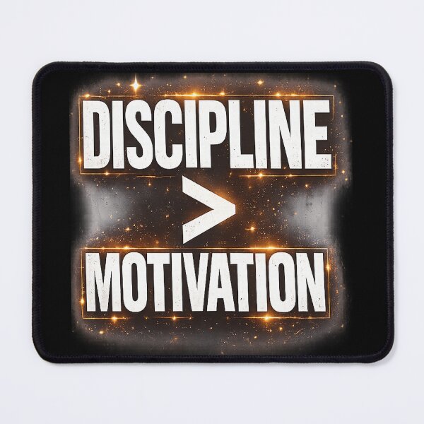Item preview, Discipline Over Motivation Bold Streetwear Design designed and sold by DAXIFY.