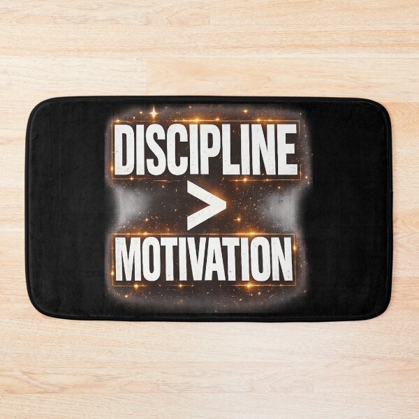 Item preview, Discipline Over Motivation Bold Streetwear Design designed and sold by DAXIFY.