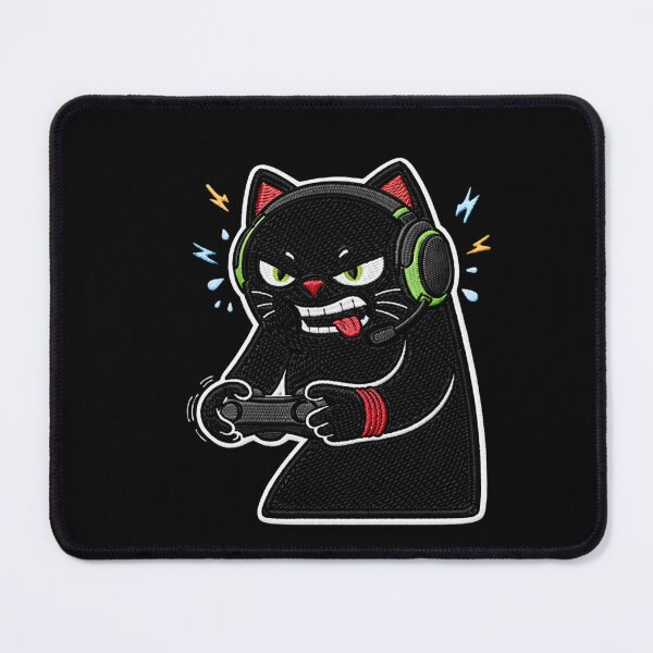 Item preview, Gamer Rage Cat Meme Pro Gaming Funny Competitive Aesthetic designed and sold by ColorSplash123.