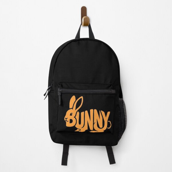 Item preview, Playful Orange Bunny Typography Illustration designed and sold by LittleLoopArt.