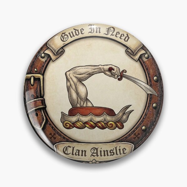 Item preview, Clan Ainslie Crest designed and sold by BagTown Clans.