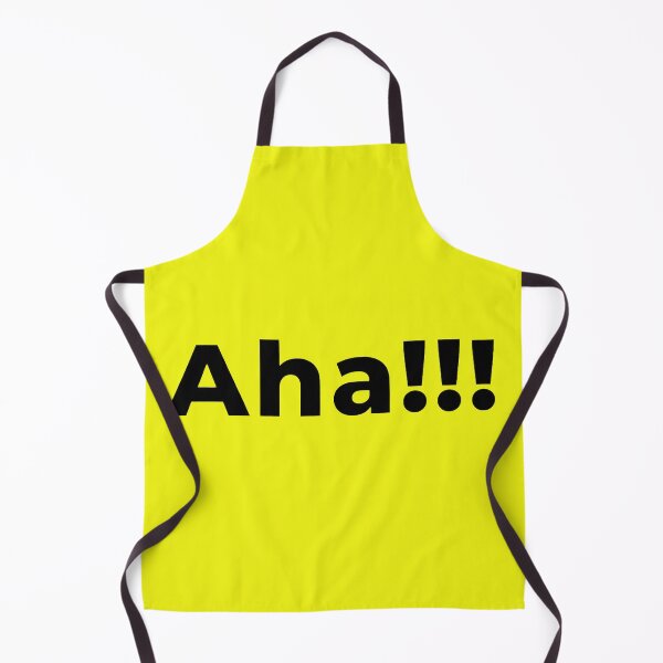 Item preview, Aha!!! - Sudden Realization & Witty Typography Moment designed and sold by RS-Globalist-.