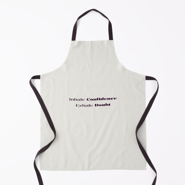 Item preview, Minimalist "Inhale Confidence Exhale Doubt" Motivational Typography Aesthetic designed and sold by trepiu.
