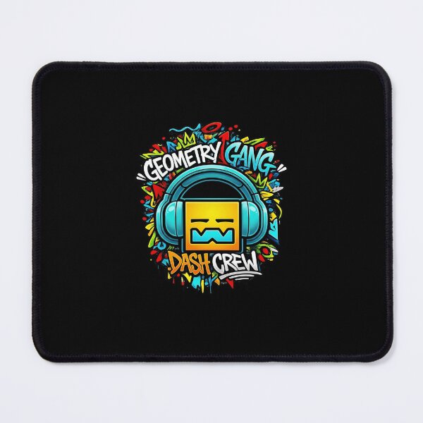 Item preview, Geometry Gang Dash Crew Gaming Arcade Video Game Console Gamer Gifts designed and sold by clarabersetart.