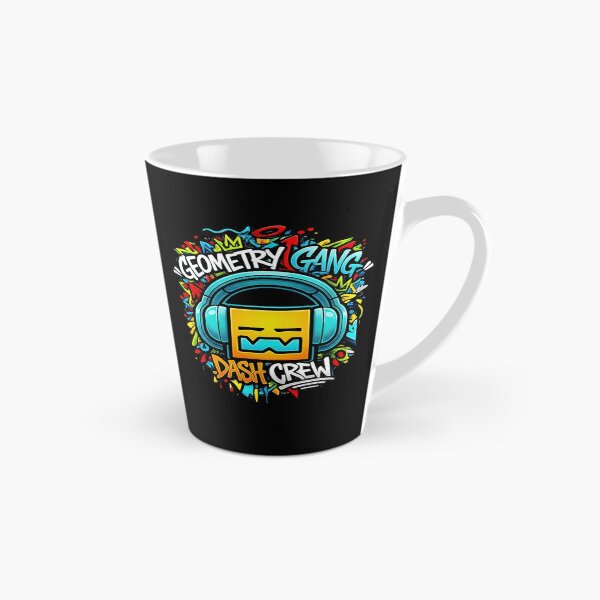 Item preview, Geometry Gang Dash Crew Gaming Arcade Video Game Console Gamer Gifts designed and sold by clarabersetart.