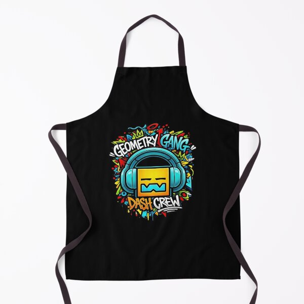Item preview, Geometry Gang Dash Crew Gaming Arcade Video Game Console Gamer Gifts designed and sold by clarabersetart.