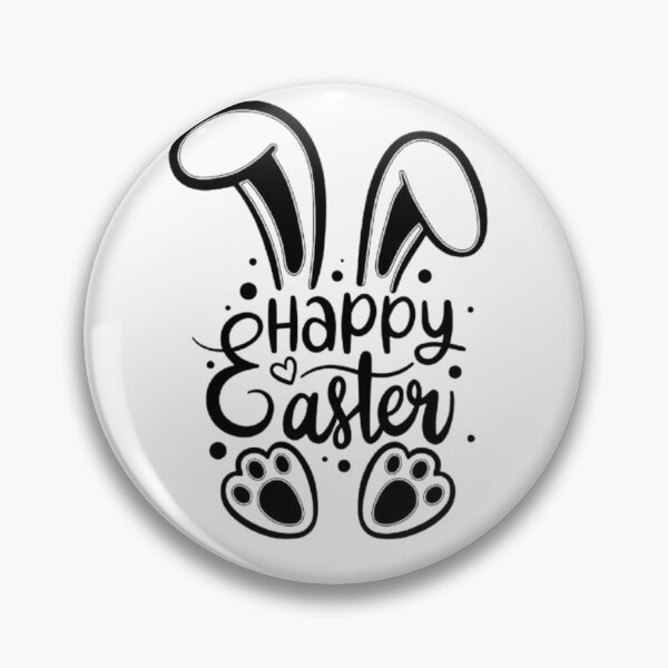 Item preview, Cute Happy Easter Bunny designed and sold by Thread&Fable.