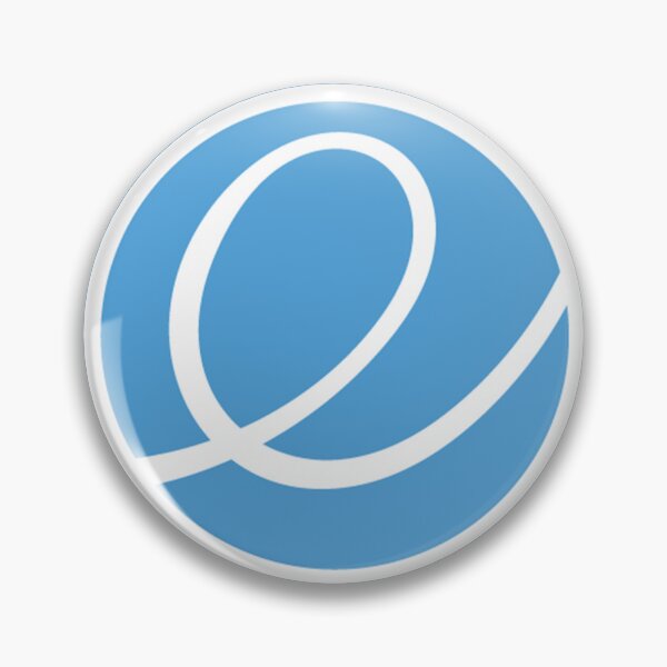 Item preview, ElementaryOS Linux Logo Sticker – Open Source Decal designed and sold by PenguinPowered.
