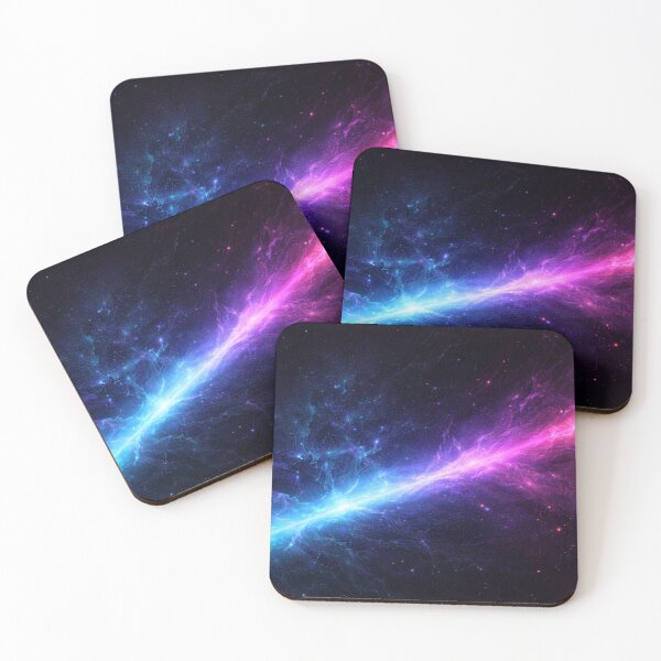 Item preview, Neon Rift Galaxy – RGB Gaming Desk Mat designed and sold by xAlqasi.
