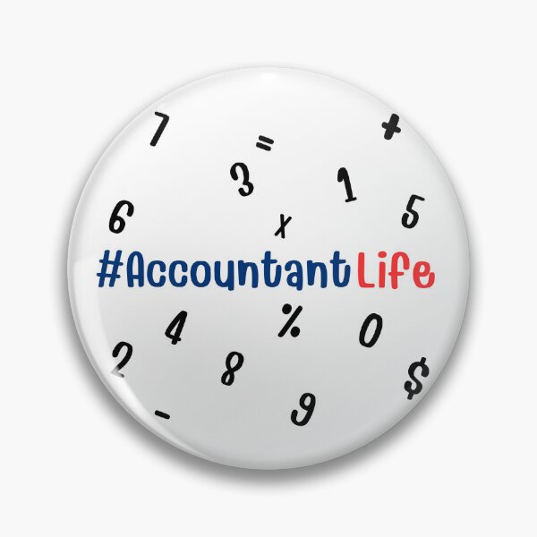 Item preview, Funny Accountant Life designed and sold by Logic to Canvas.