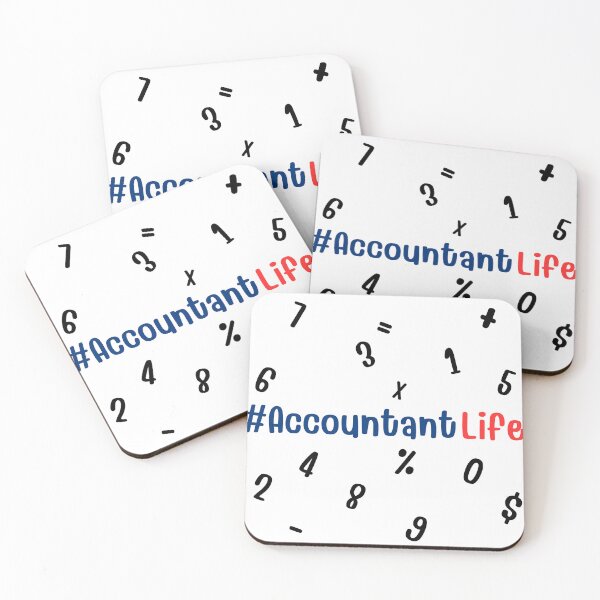Item preview, Funny Accountant Life designed and sold by Logic to Canvas.