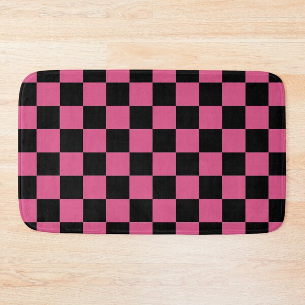 Item preview, Checkerboard Pattern Black and Pink designed and sold by tonymagnerart.