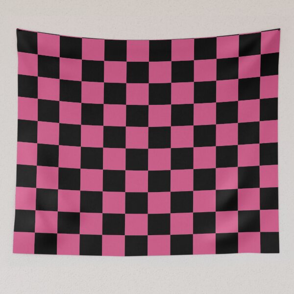 Item preview, Checkerboard Pattern Black and Pink designed and sold by tonymagnerart.