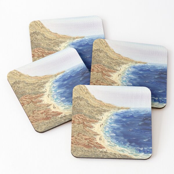 Item preview, Evening Stroll Ocean Beach Theme designed and sold by Deb Bossert Artworks.