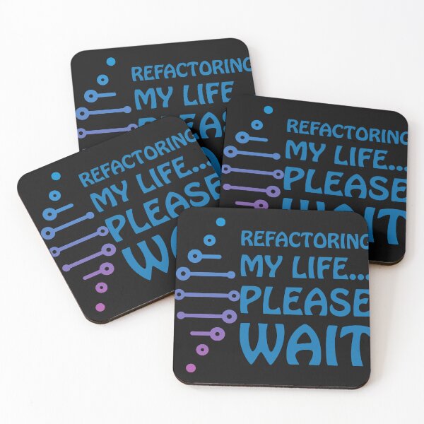 Item preview, Refactoring My Life - Funny Developer Growth Art designed and sold by Mini Pixel Perfect Co..
