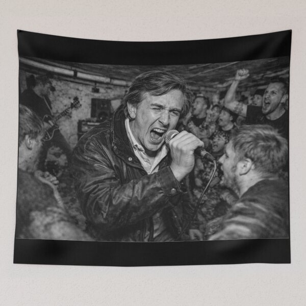 Item preview, Awkward Alan Partridge Broadcaster Punk Gig – British Comedy Hardcore Mashup designed and sold by onlin3boutiqu3.