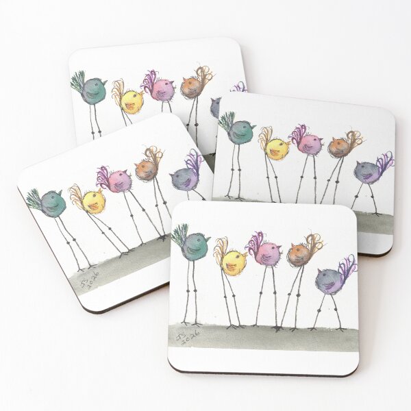 Item preview, Bird Convention designed and sold by WhimsyWomanCreatives.